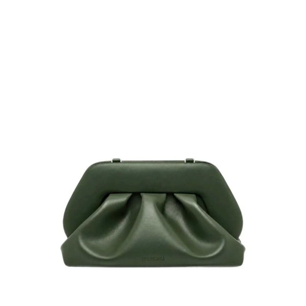 Themoire Women Bios Ruched Clutch